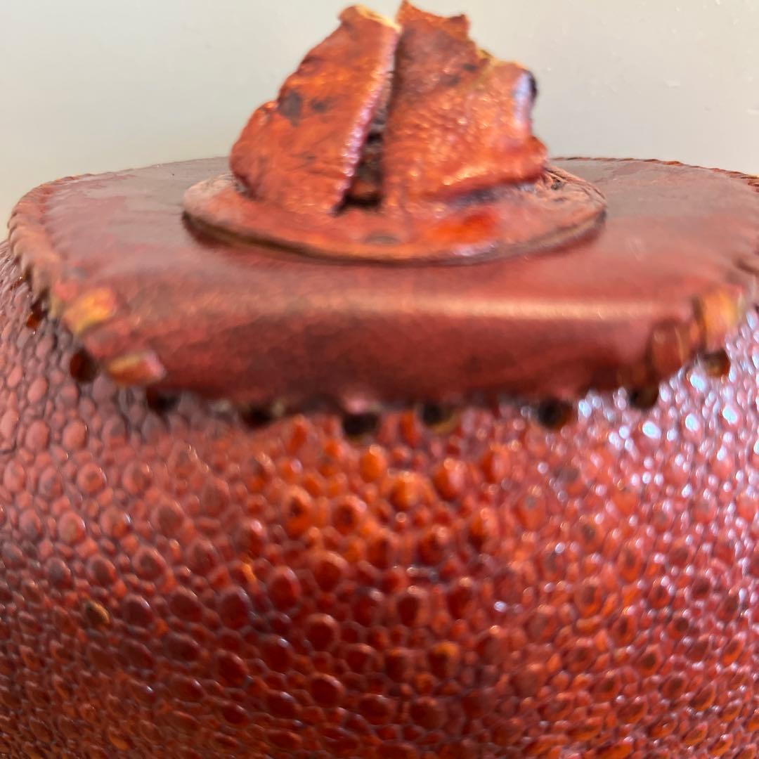 バッグ　革　ワシントン日本国内法種の保存法対象外　ココノオビアルマジロ　骨董