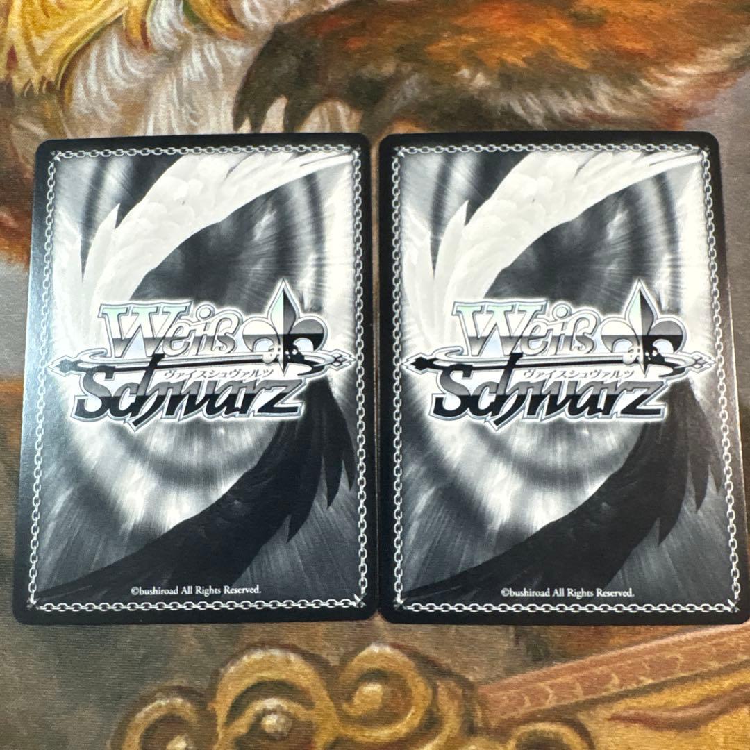 ヴァイスシュヴァルツ　願い続けた夢 アイ　サイン　SP 2枚