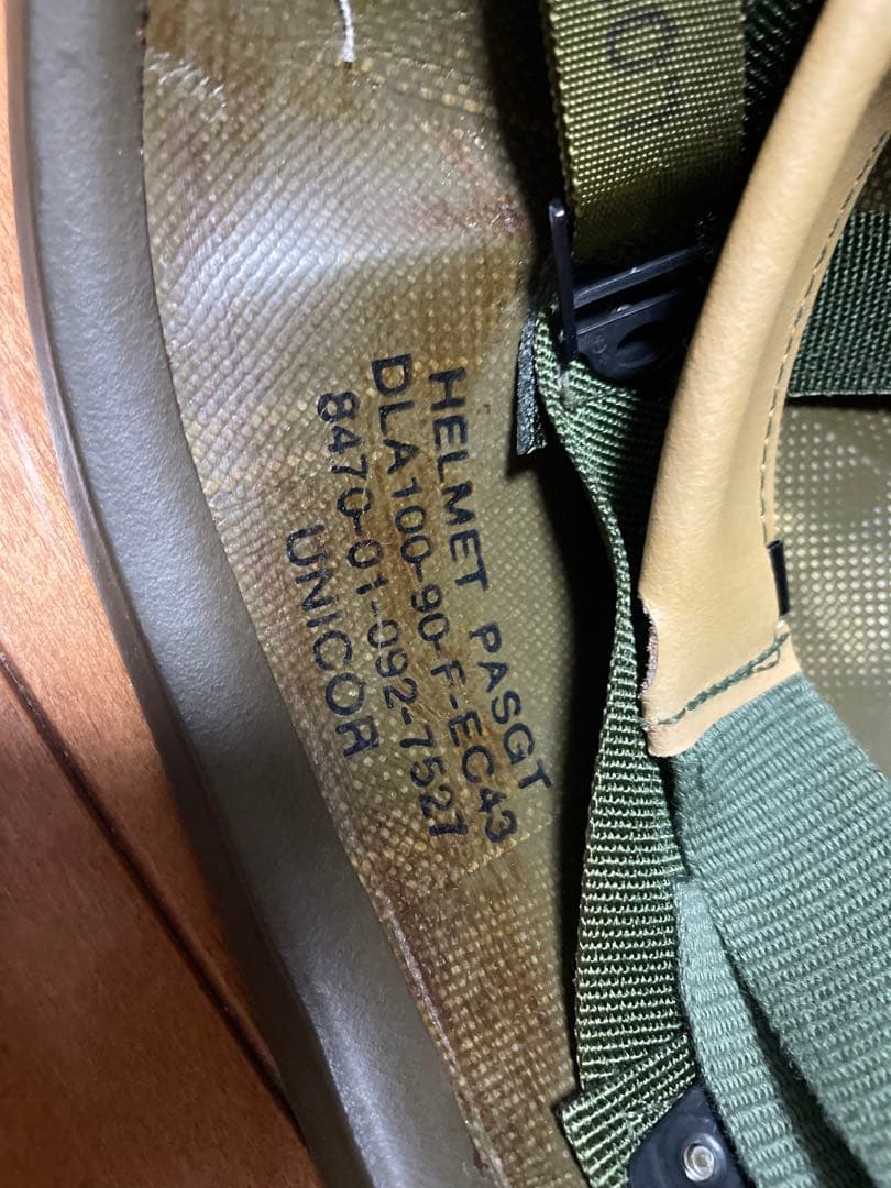 実物　米軍　フリッツヘルメット　ミリタリー  軍モノ　サバゲー　カバー付き