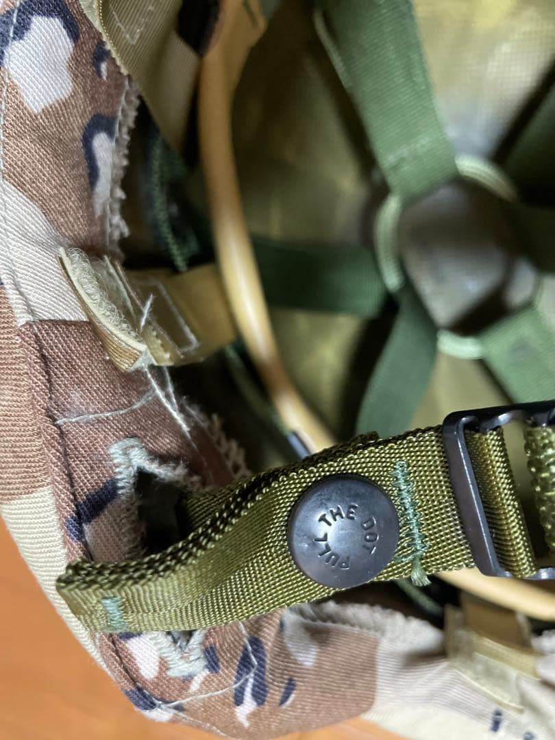 実物　米軍　フリッツヘルメット　ミリタリー  軍モノ　サバゲー　カバー付き