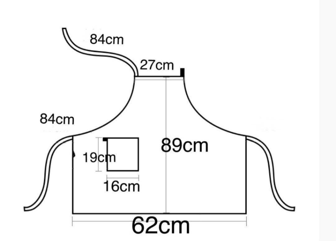綿麻　エプロン　リネン シンプル　おしゃれ カフェ料理 DIY　男女　グレー
