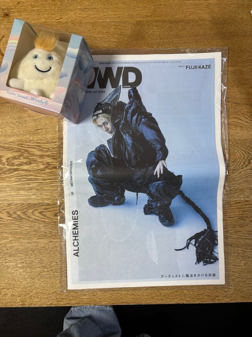 Feelin' Good Windy ぬいぐるみ　藤井風さん　おまけつき