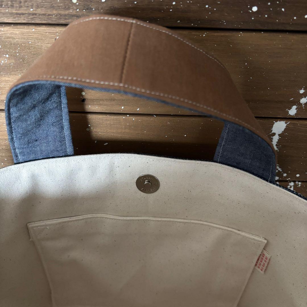 アップサイクル　トートバッグ　デニムリメイク