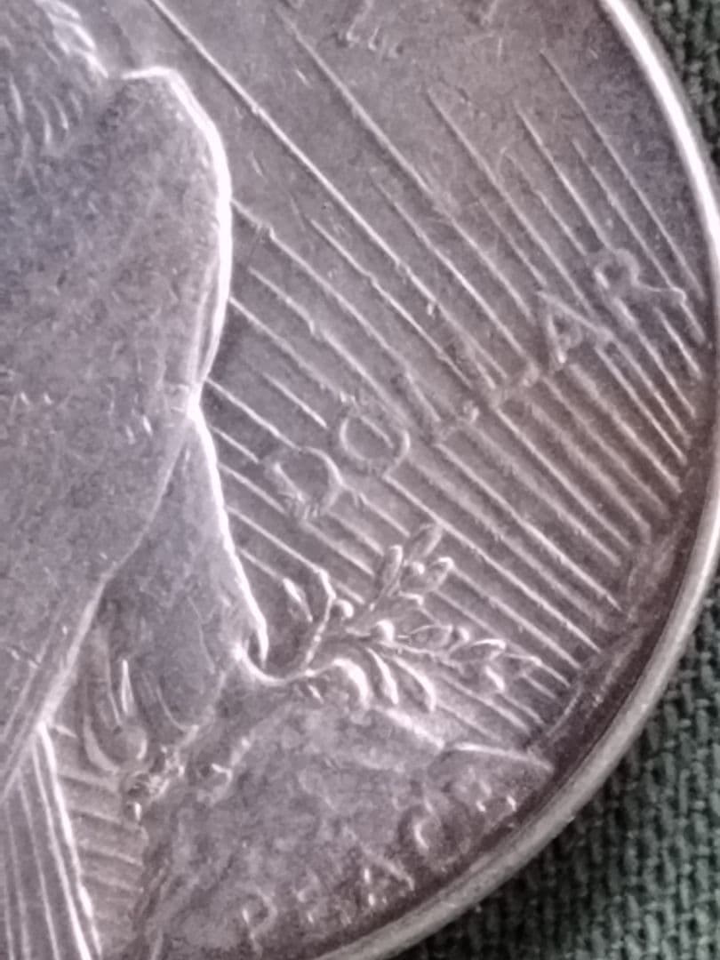 (5205)1926 US．アンティーク　ピースダラー銀貨　ユーズド