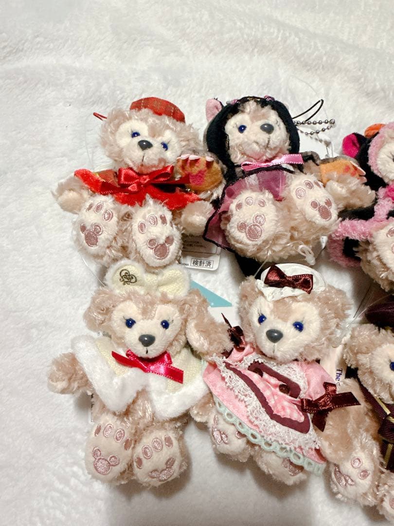 ダッフィー ぬいぐるみバッジ ぬいぐるみストラップ まとめ売り