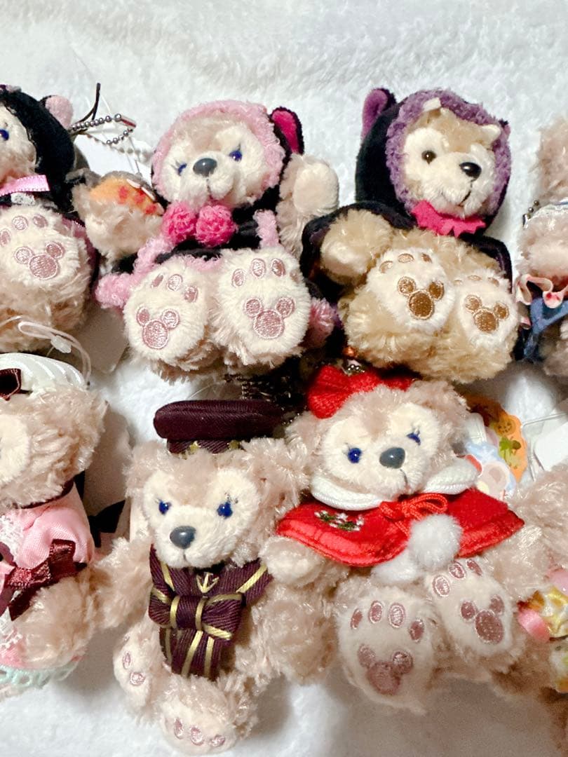 ダッフィー ぬいぐるみバッジ ぬいぐるみストラップ まとめ売り