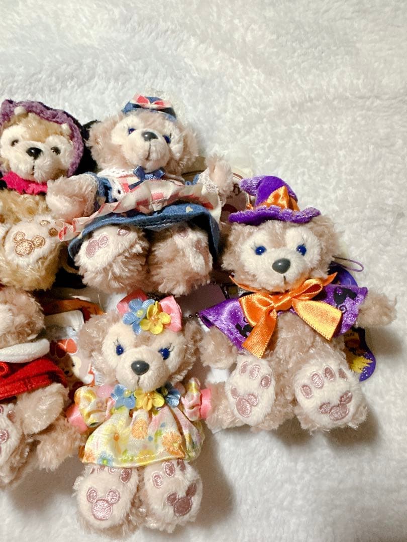 ダッフィー ぬいぐるみバッジ ぬいぐるみストラップ まとめ売り