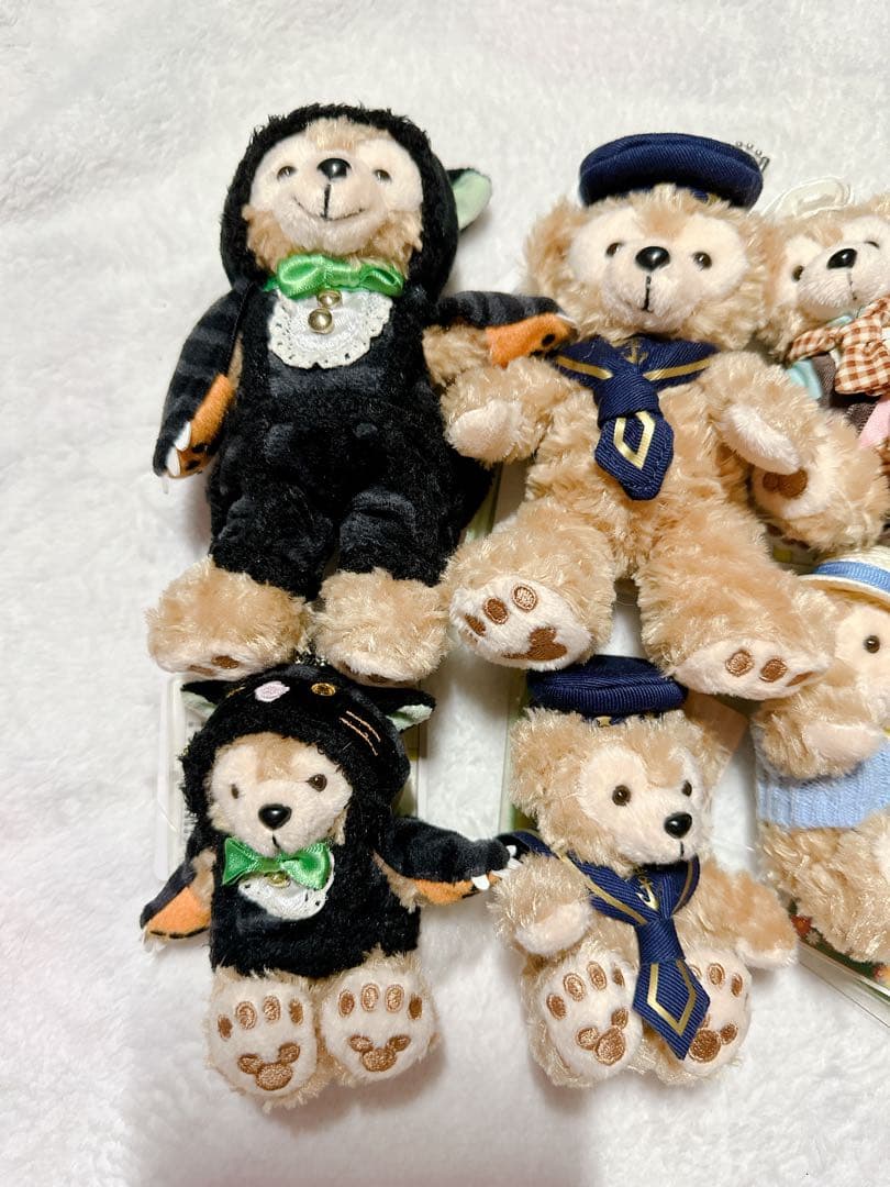 ダッフィー ぬいぐるみバッジ ぬいぐるみストラップ まとめ売り