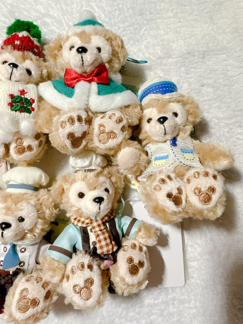 ダッフィー ぬいぐるみバッジ ぬいぐるみストラップ まとめ売り