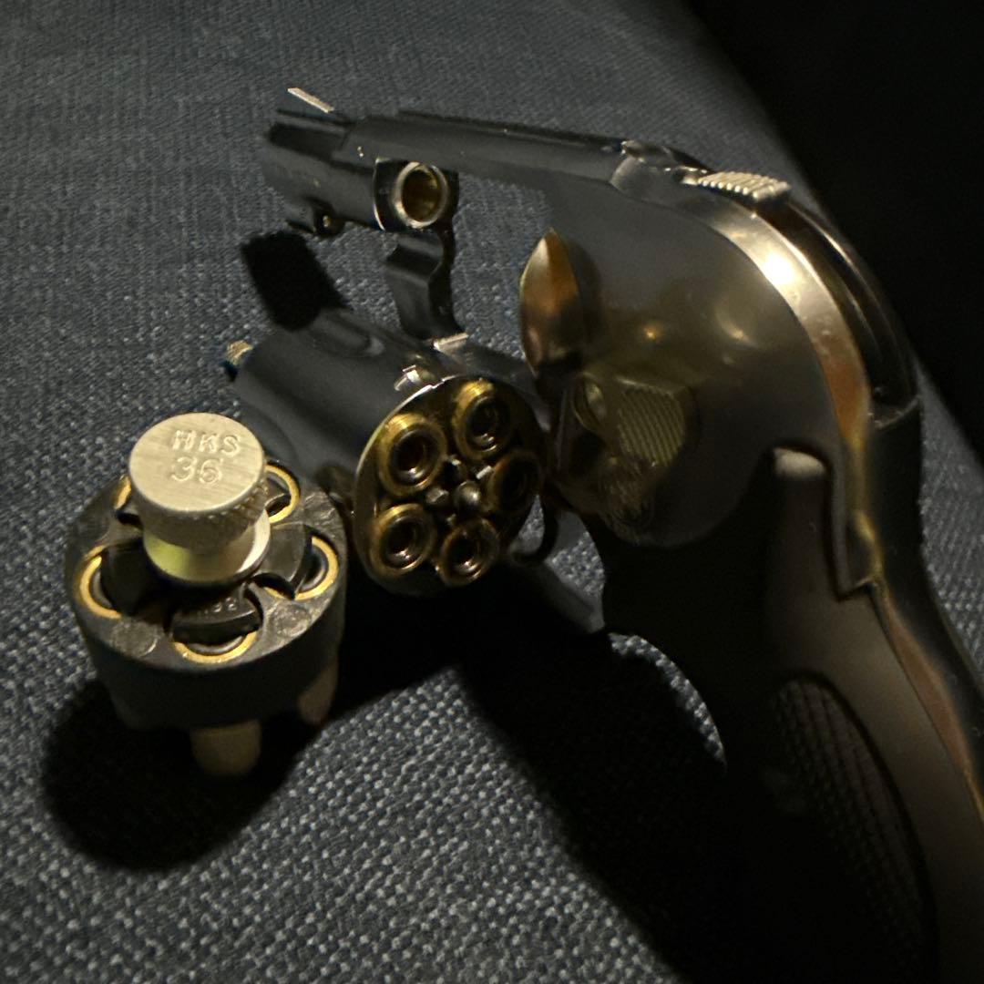 マルシン　M649 ボディーガード プラグリップ仕様 シルバーABS