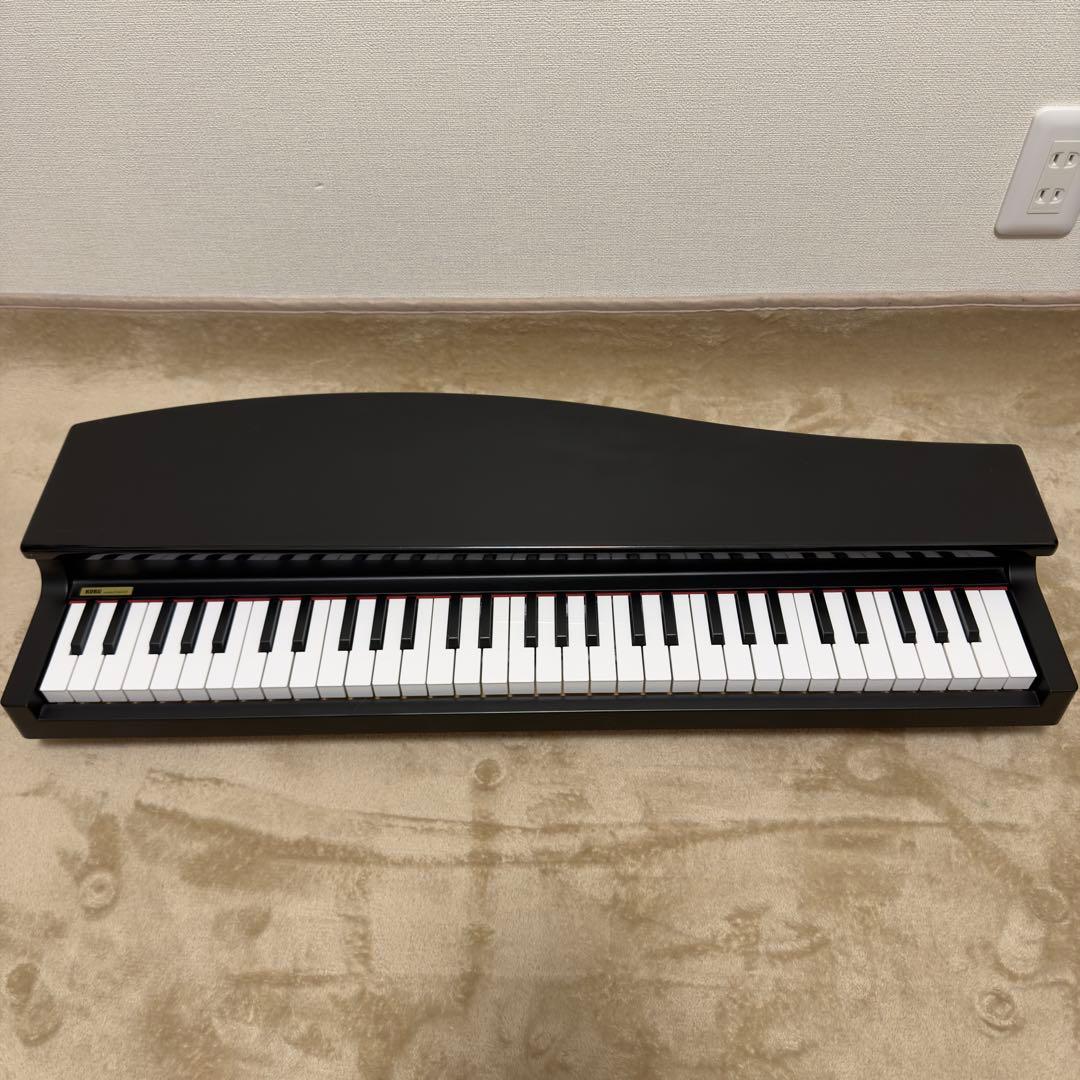 KORG microPIANO 2016年製 61鍵 黒 AC付