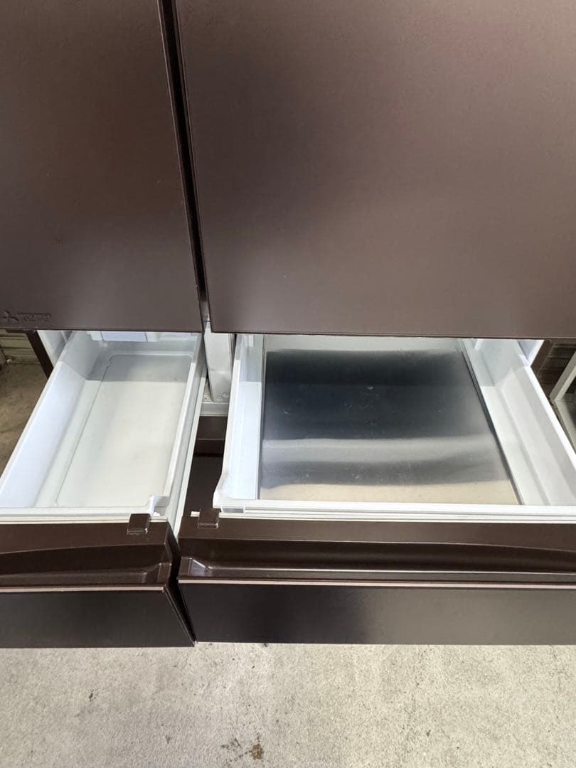 ☆三菱ノンフロン冷凍冷蔵庫 MR-WXD70G-XT1形 ダークブラウン