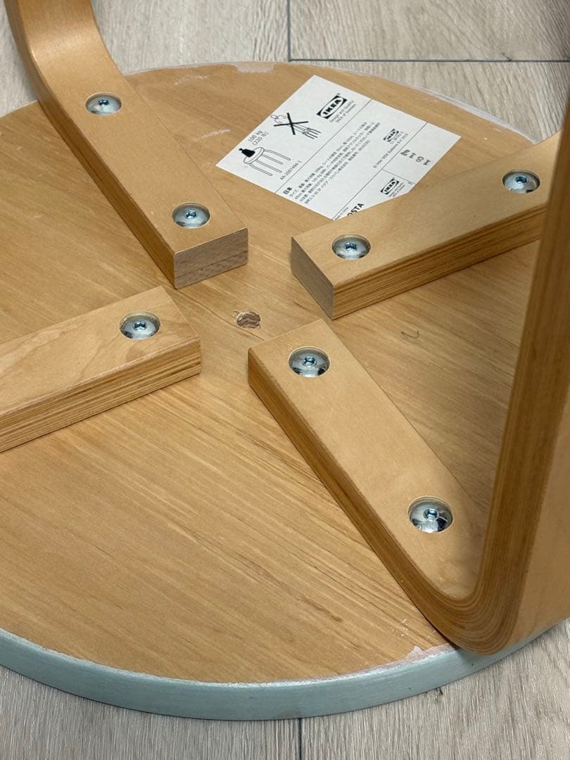 「２脚セット」廃盤品　IKEA イケア　フロスタ　スツール　スタッキングチェア