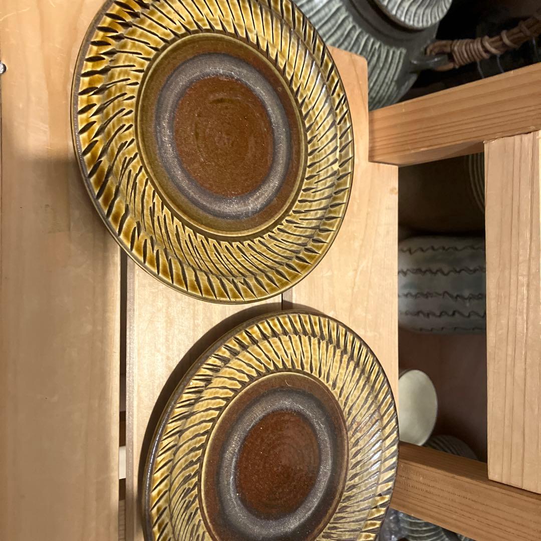 坂本茂木　作　ティーカップ　小鹿田　民藝　民芸