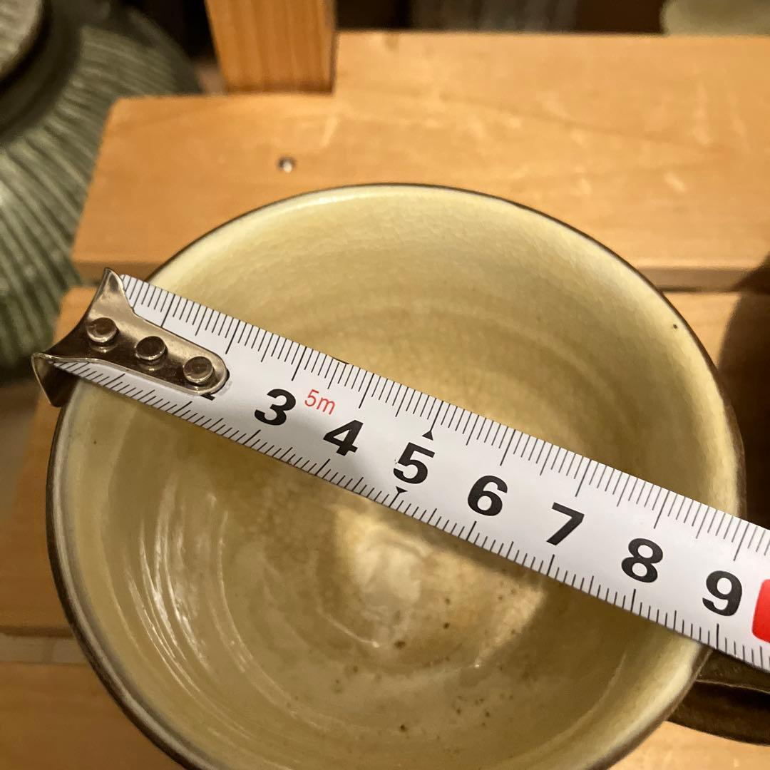 坂本茂木　作　ティーカップ　小鹿田　民藝　民芸