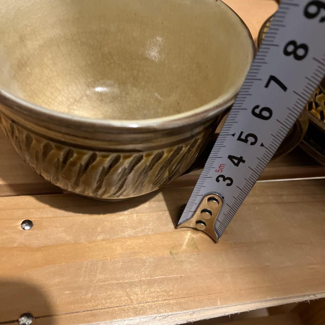 坂本茂木　作　ティーカップ　小鹿田　民藝　民芸