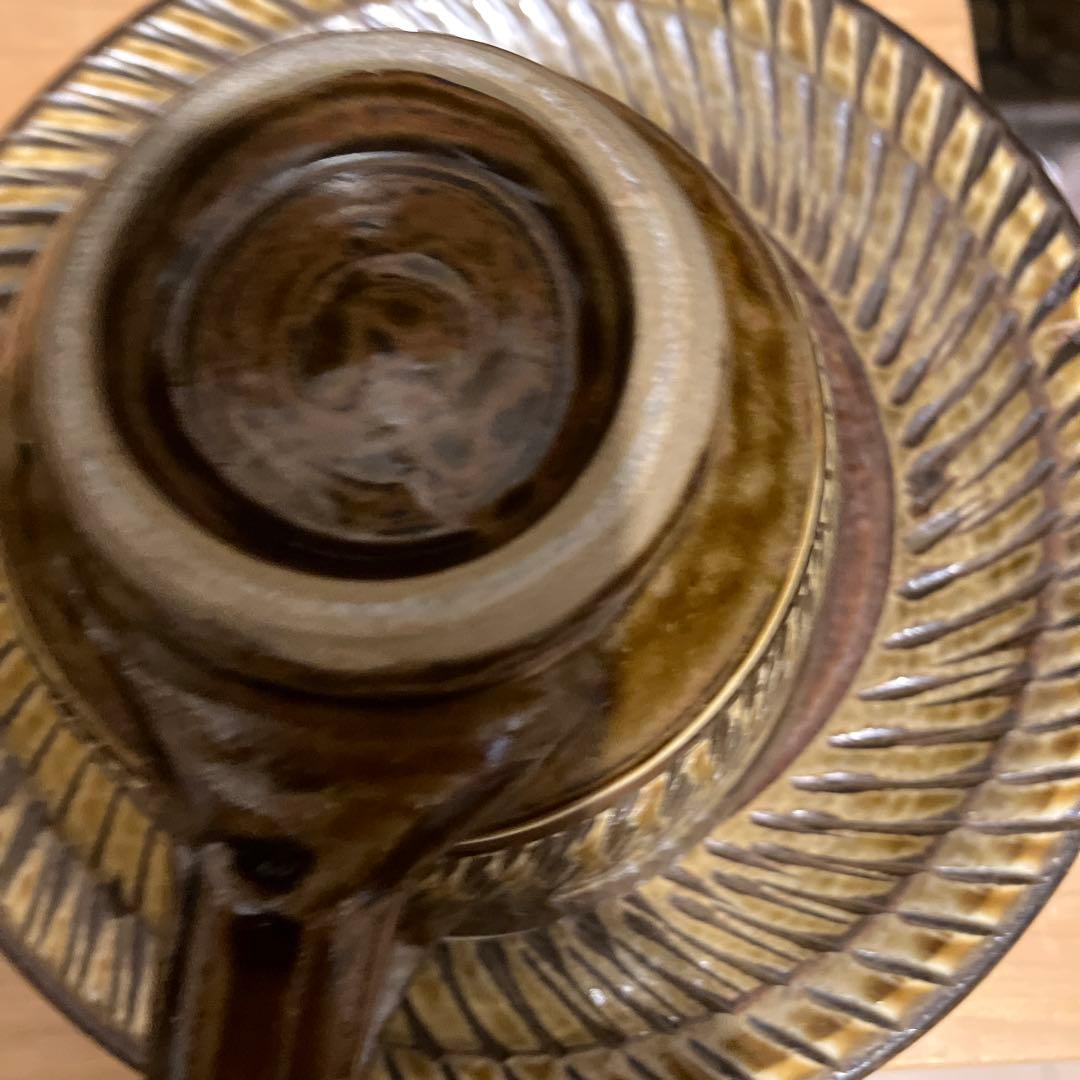 坂本茂木　作　ティーカップ　小鹿田　民藝　民芸