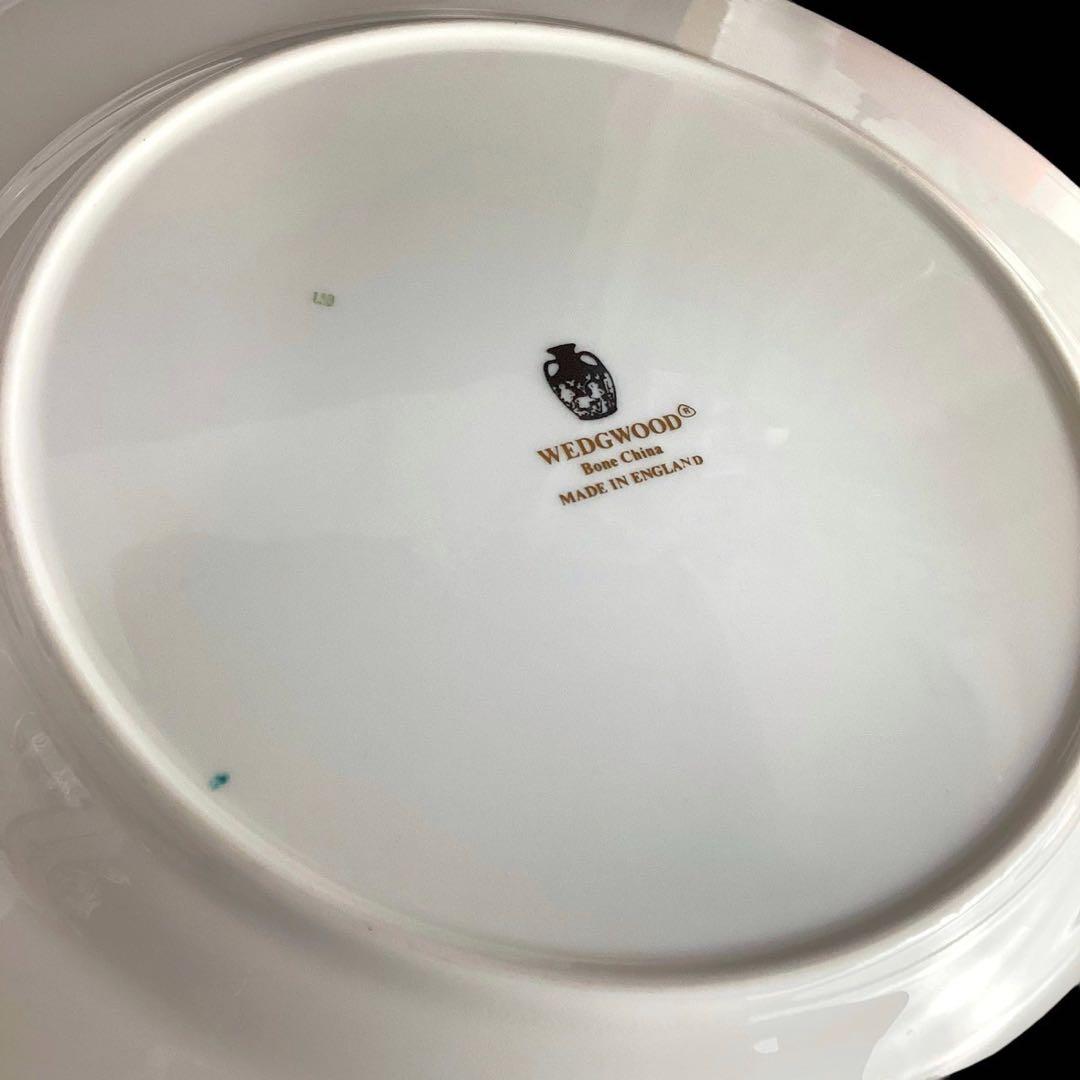 【美品】ウェッジウッド ユーランダーパウダーターコイズ 20cm プレート2枚