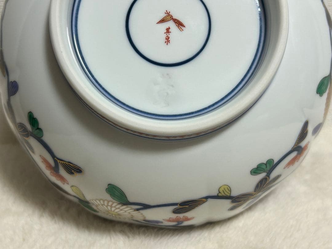 其泉 有田焼 琳派古伊万里様式　盛皿