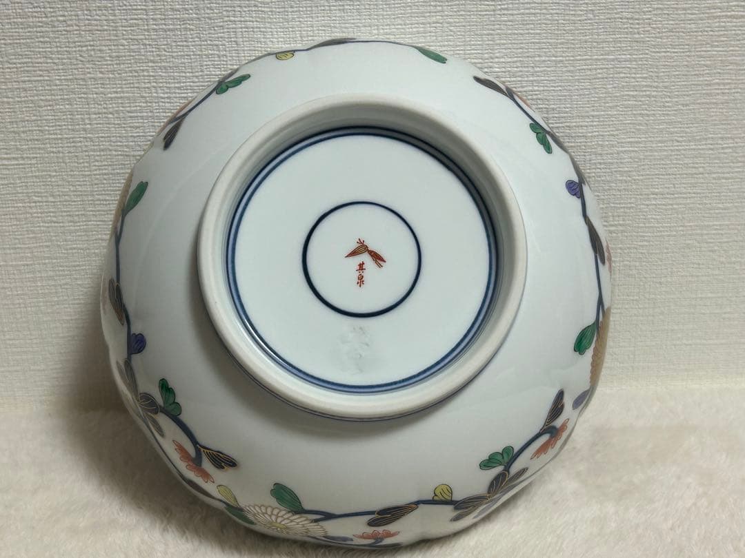 其泉 有田焼 琳派古伊万里様式　盛皿