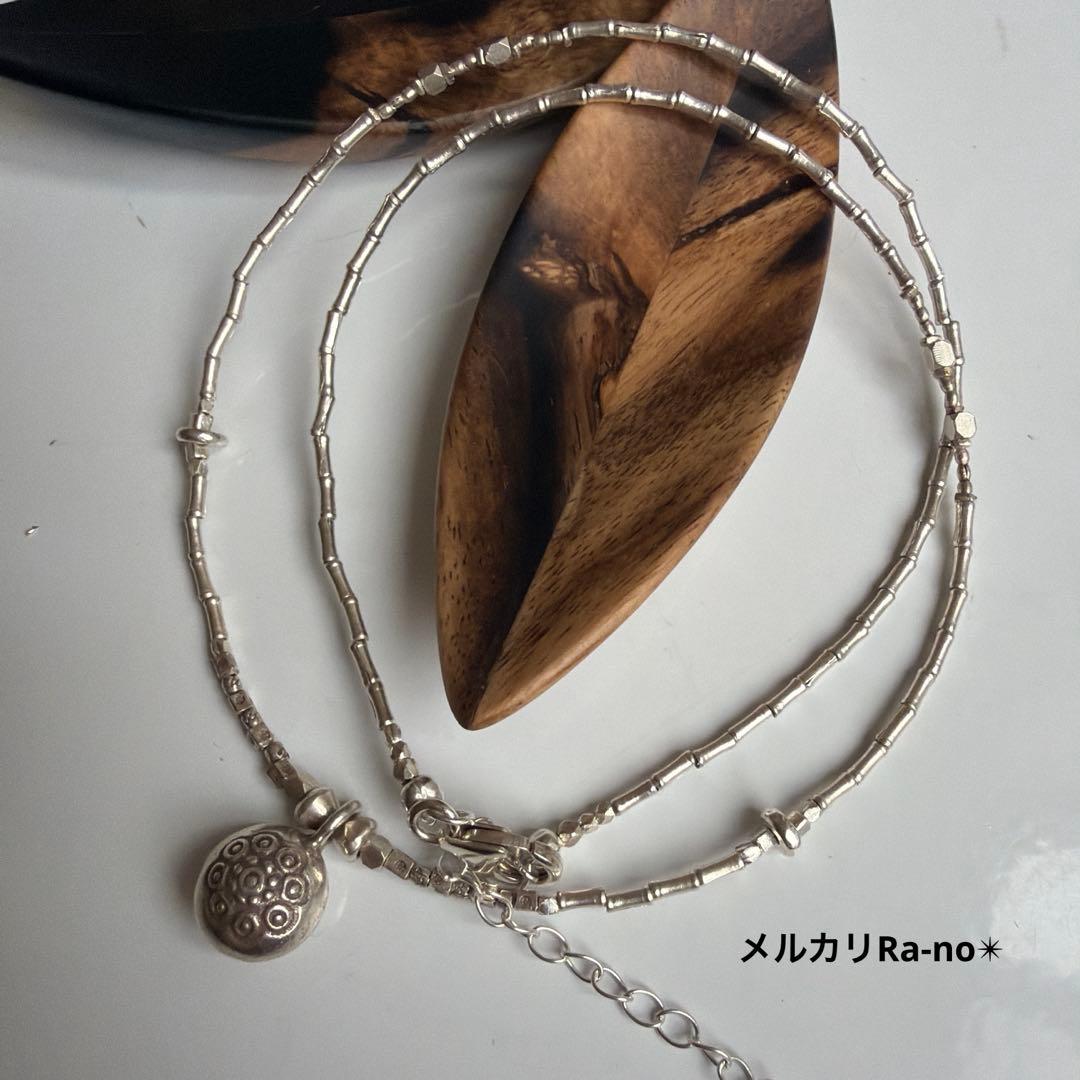 カレンシルバー　ネックレス　※ N84