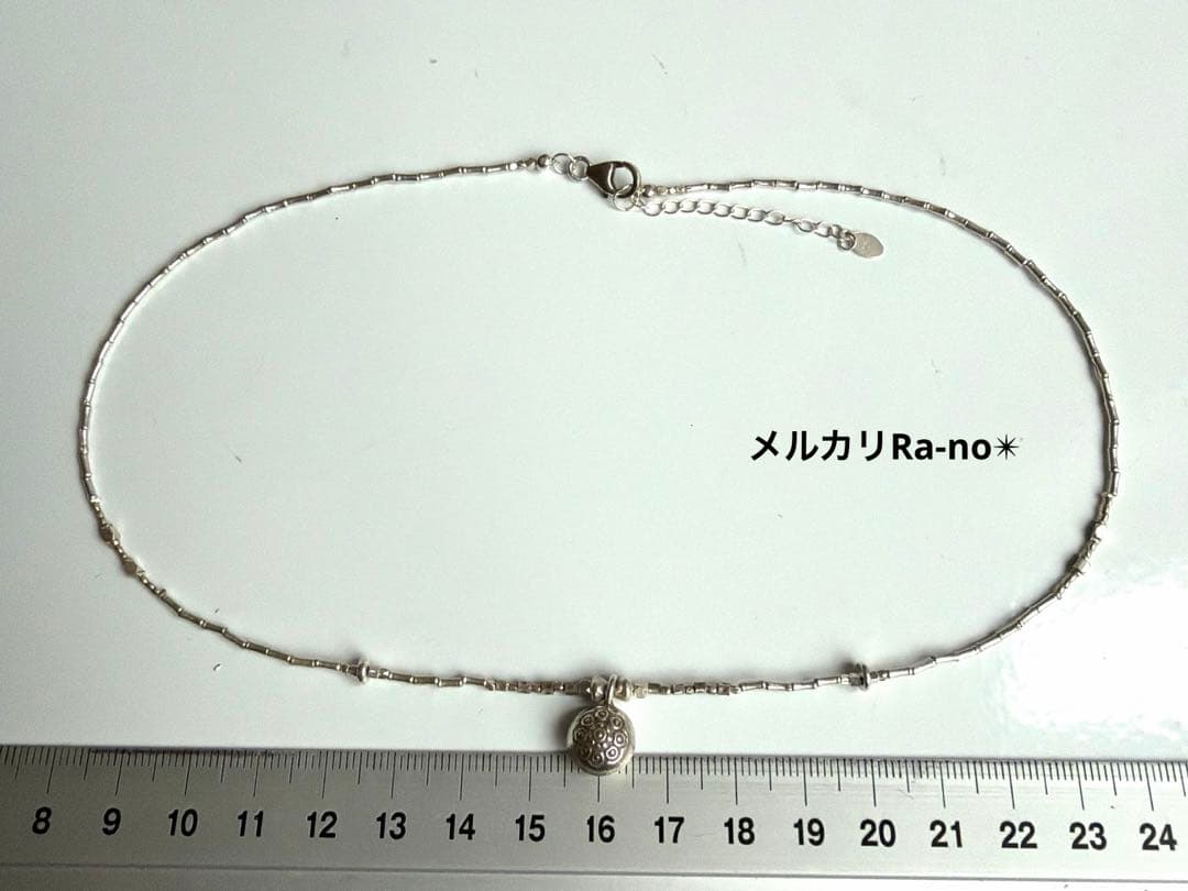 カレンシルバー　ネックレス　※ N84