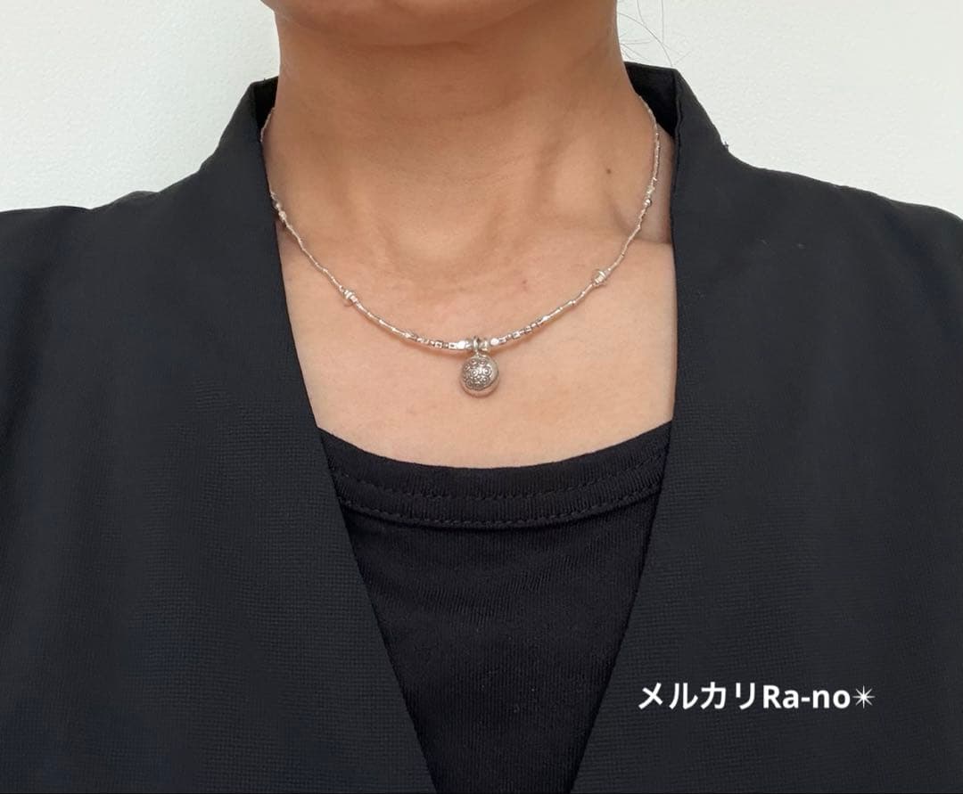 カレンシルバー　ネックレス　※ N84
