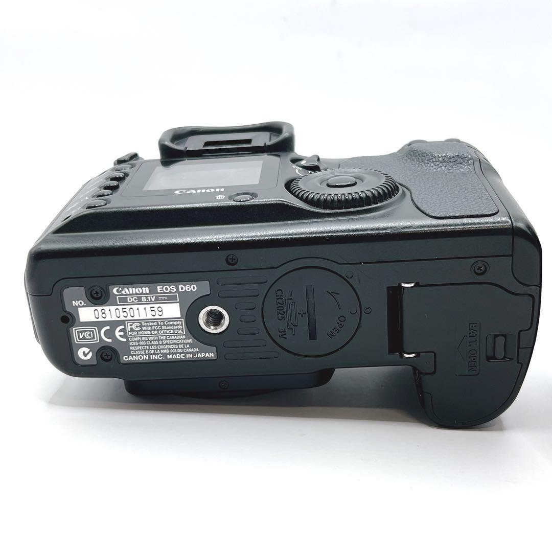 【美品】 Canon EOS D60 デジタル一眼レフカメラ
