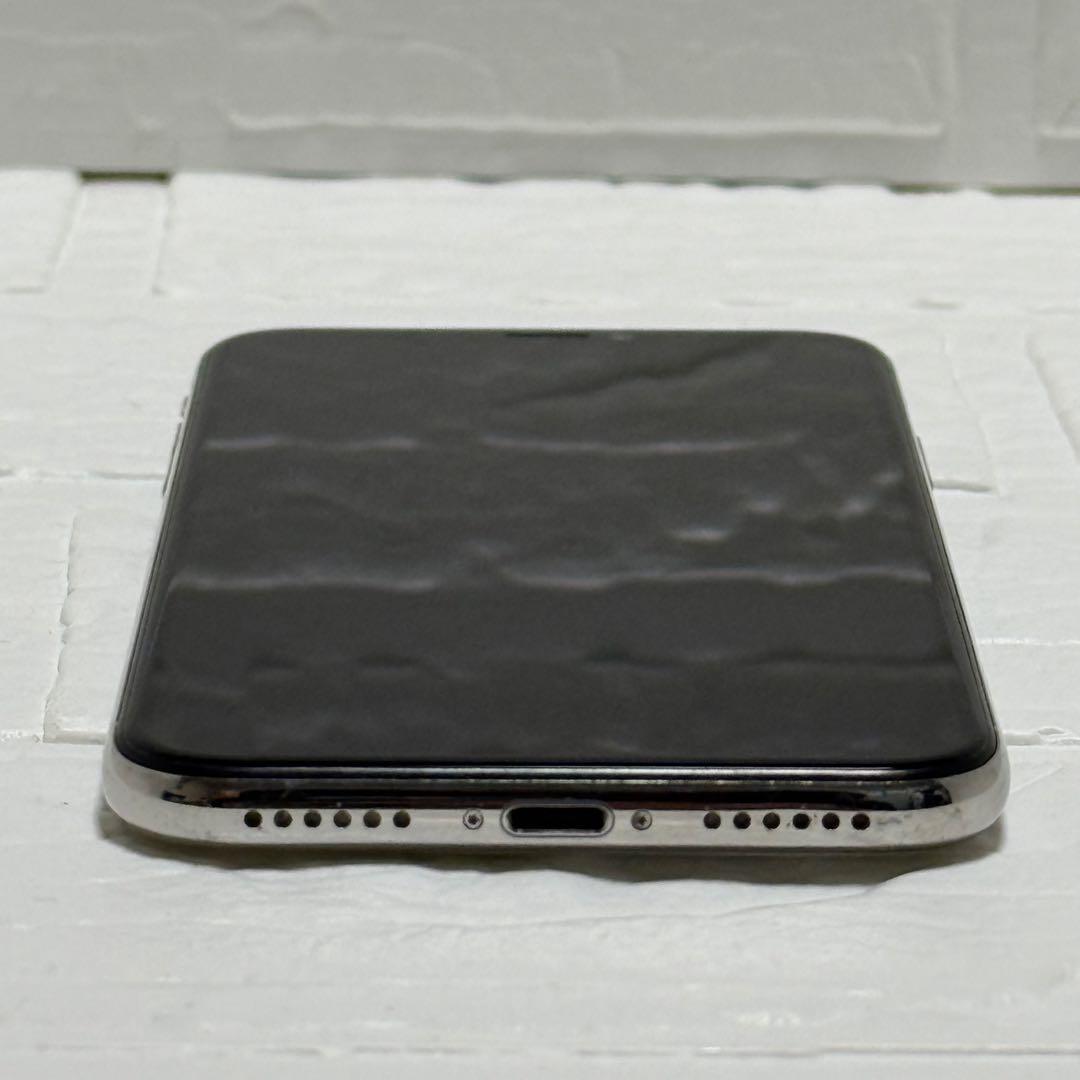 iPhoneX 64GB シルバー SIMフリー 美品