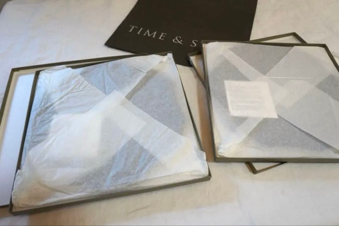 Time & Style Bon - 拭漆 - 輪花盆［美品］トレー　2点