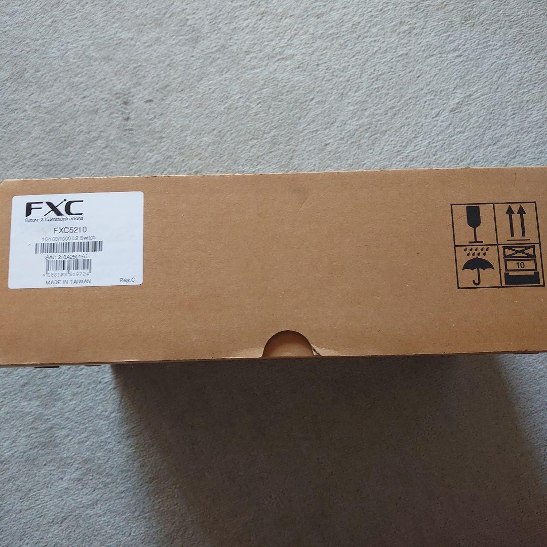 【新品】FXC 8ポート10/100/1000Mbps管理機能付レイヤ2スイッチ