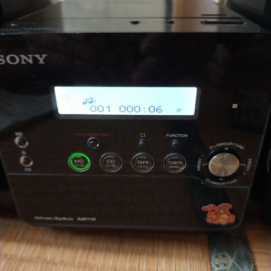 SONY パーソナルコンポーネント　CMT-A01MD ブラック