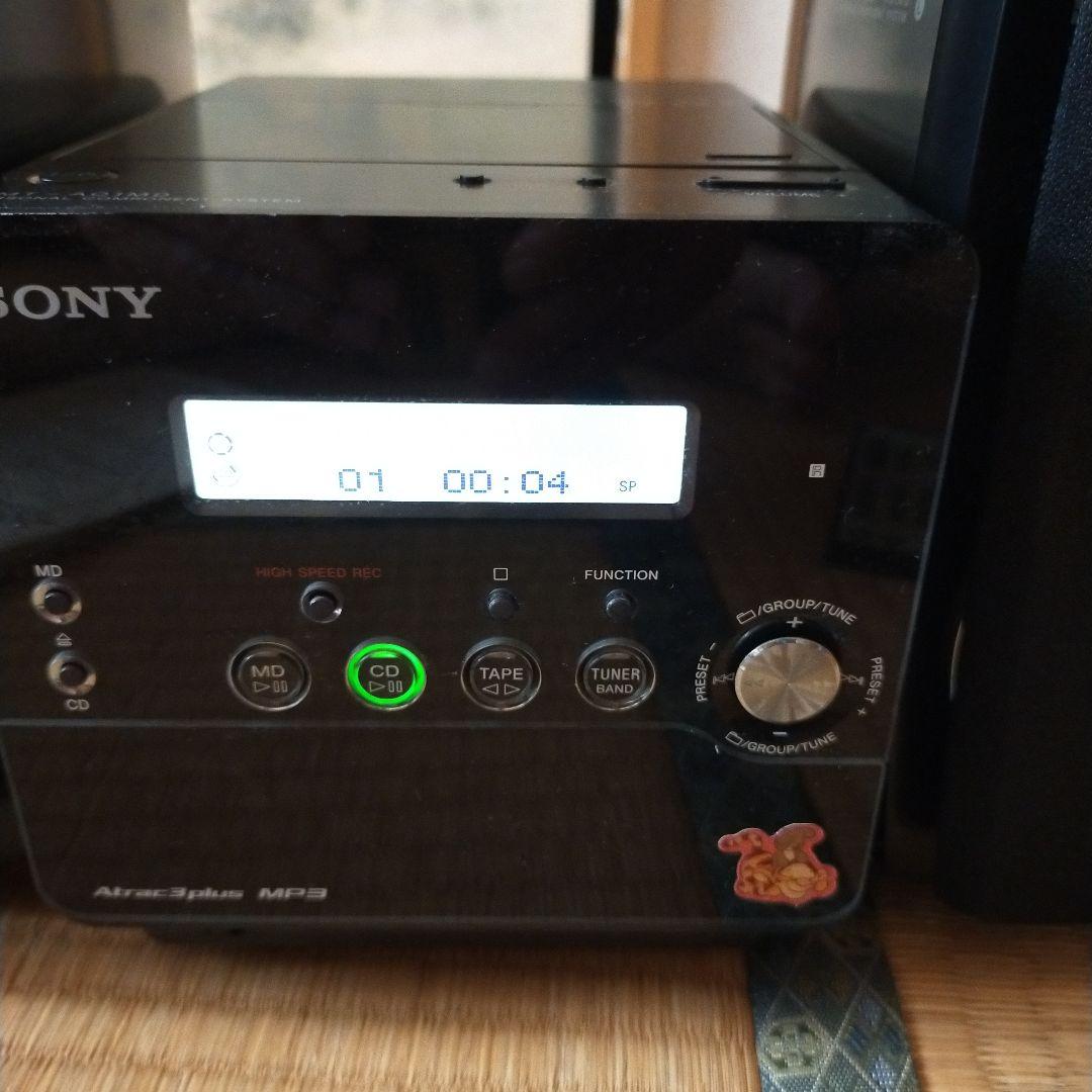 SONY パーソナルコンポーネント　CMT-A01MD ブラック