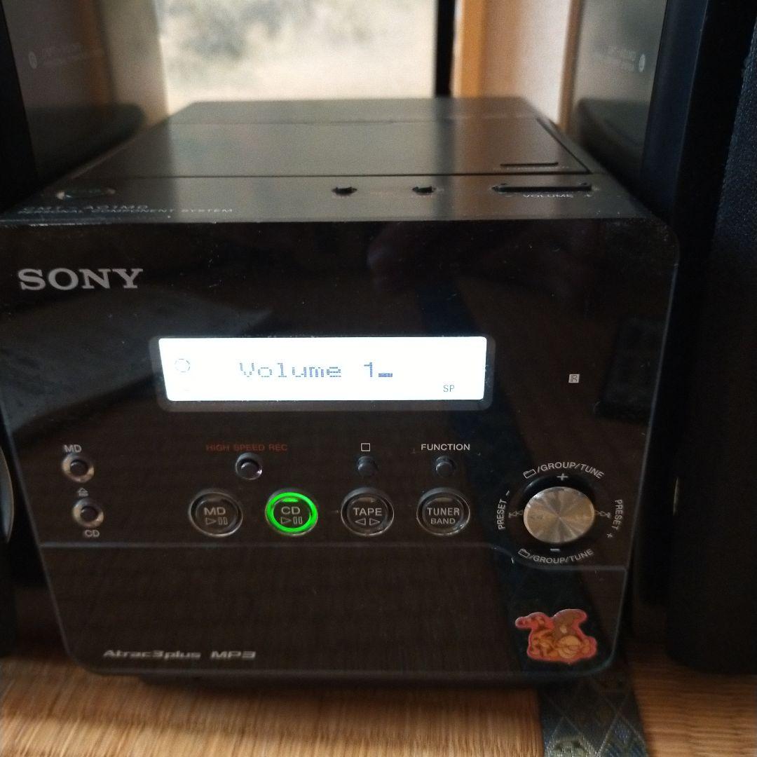 SONY パーソナルコンポーネント　CMT-A01MD ブラック