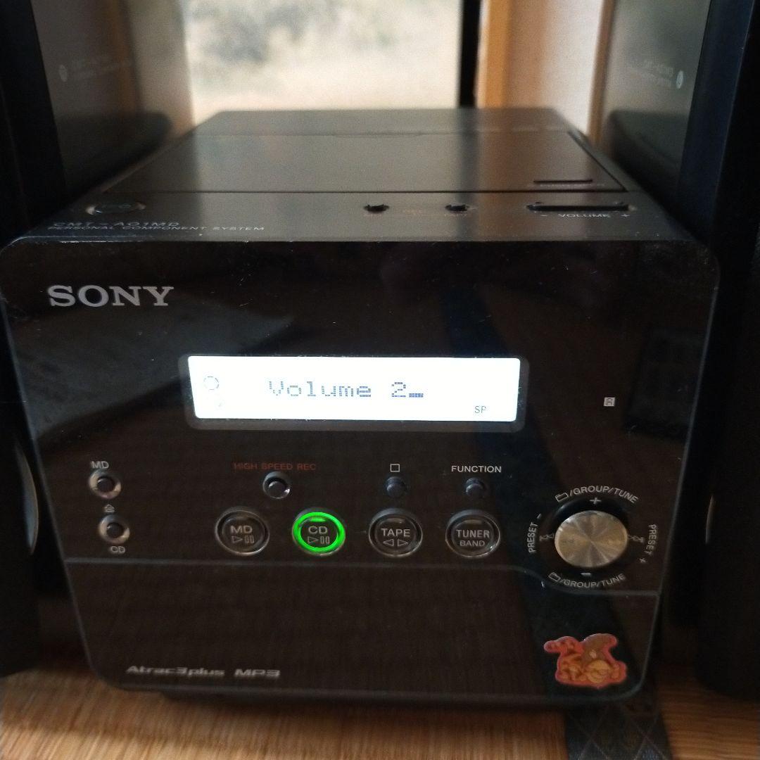 SONY パーソナルコンポーネント　CMT-A01MD ブラック