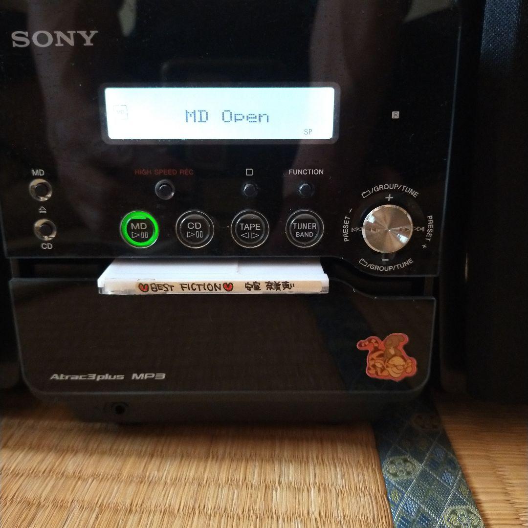 SONY パーソナルコンポーネント　CMT-A01MD ブラック