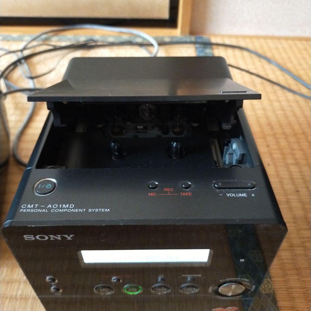 SONY パーソナルコンポーネント　CMT-A01MD ブラック