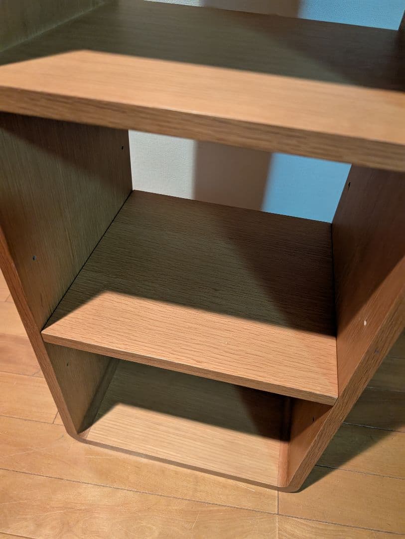 《送料込》日進木工ブリックブロック オープンシェルフ 飛騨家具 スタッキング木製