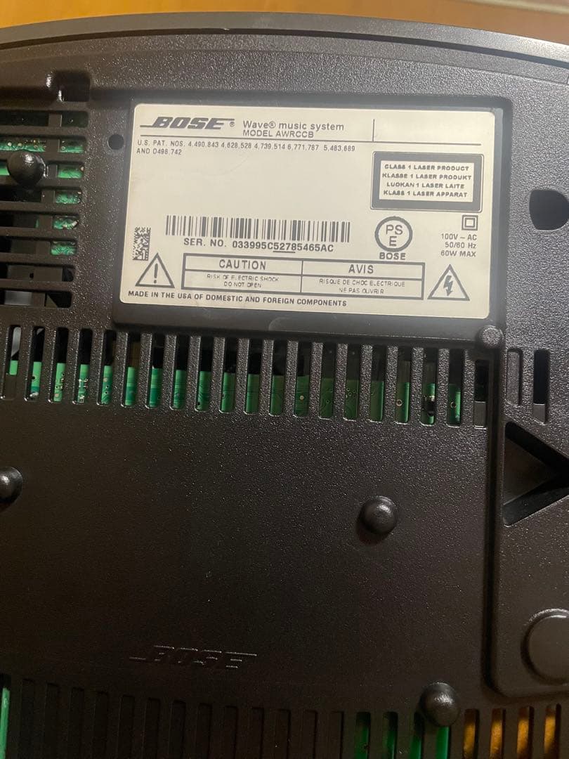 【ジャンク品】BOSE WaveMusicSystem AWRCCCモデル