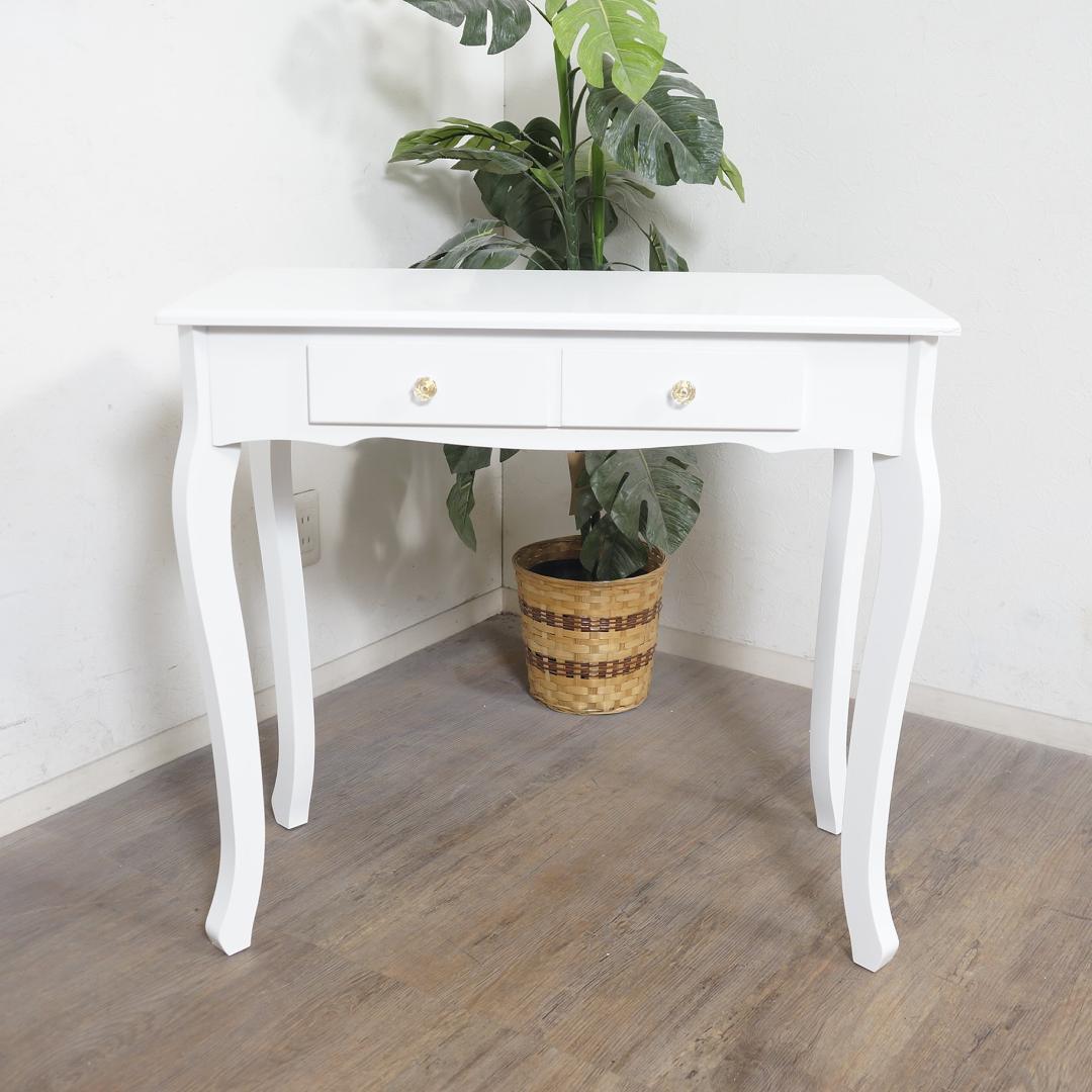 【新品】猫脚　コンソールテーブル　エレガントデスク　姫系　アウトレット
