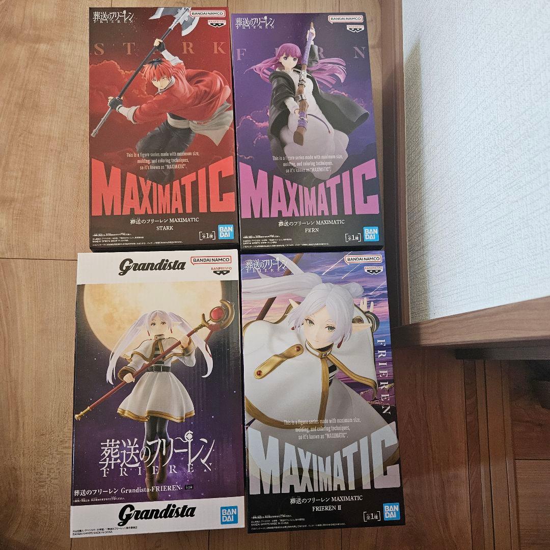 MAXIMATIC フィギュアセット シャタルク・フリーレン・フェルン