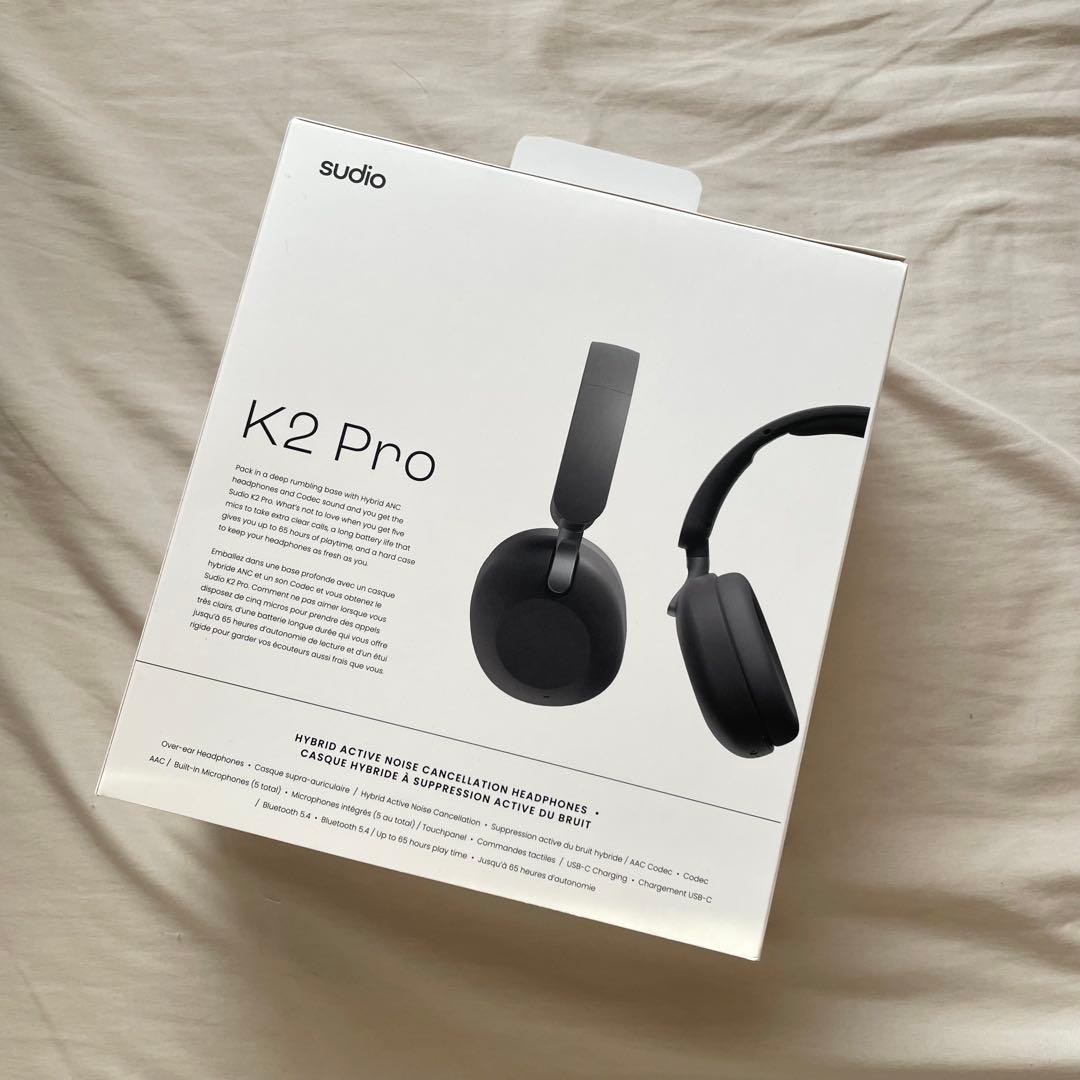 Sudio K2 Pro ヘッドホン ブラック