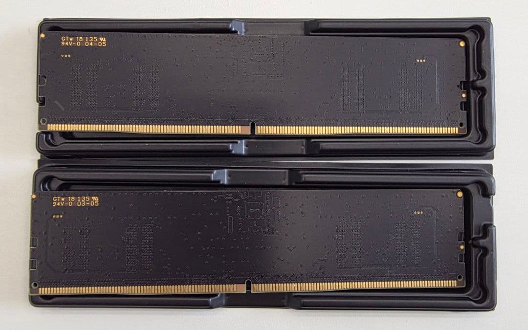 【中古品】メモリー ADTEC DDR5 4800 8GB×2 16GB