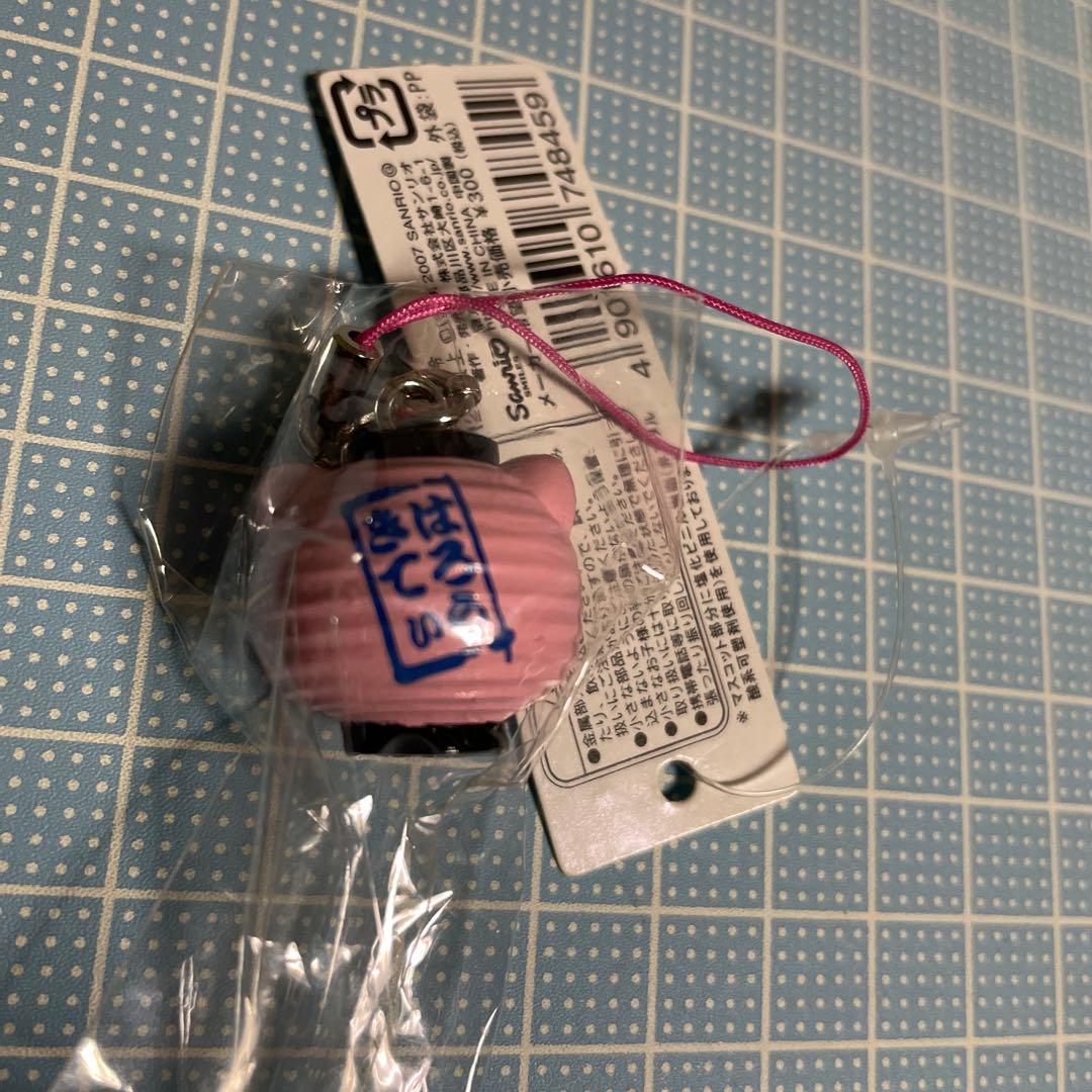 キティ 縁日 提灯 風鈴 ねつけ ストラップ 未使用 セット メルカリ便