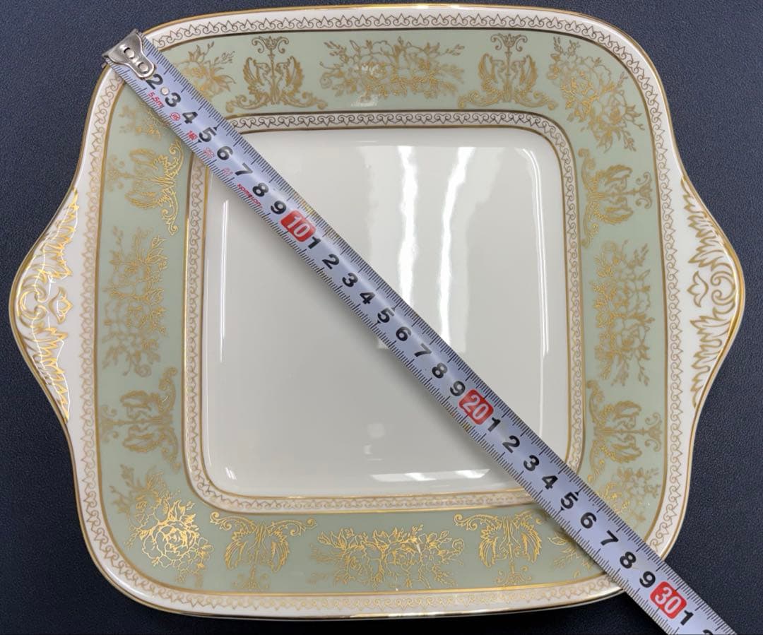 《美品》ウェッジウッドコロンビア　セージグリーン　SP