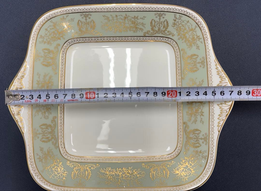 《美品》ウェッジウッドコロンビア　セージグリーン　SP