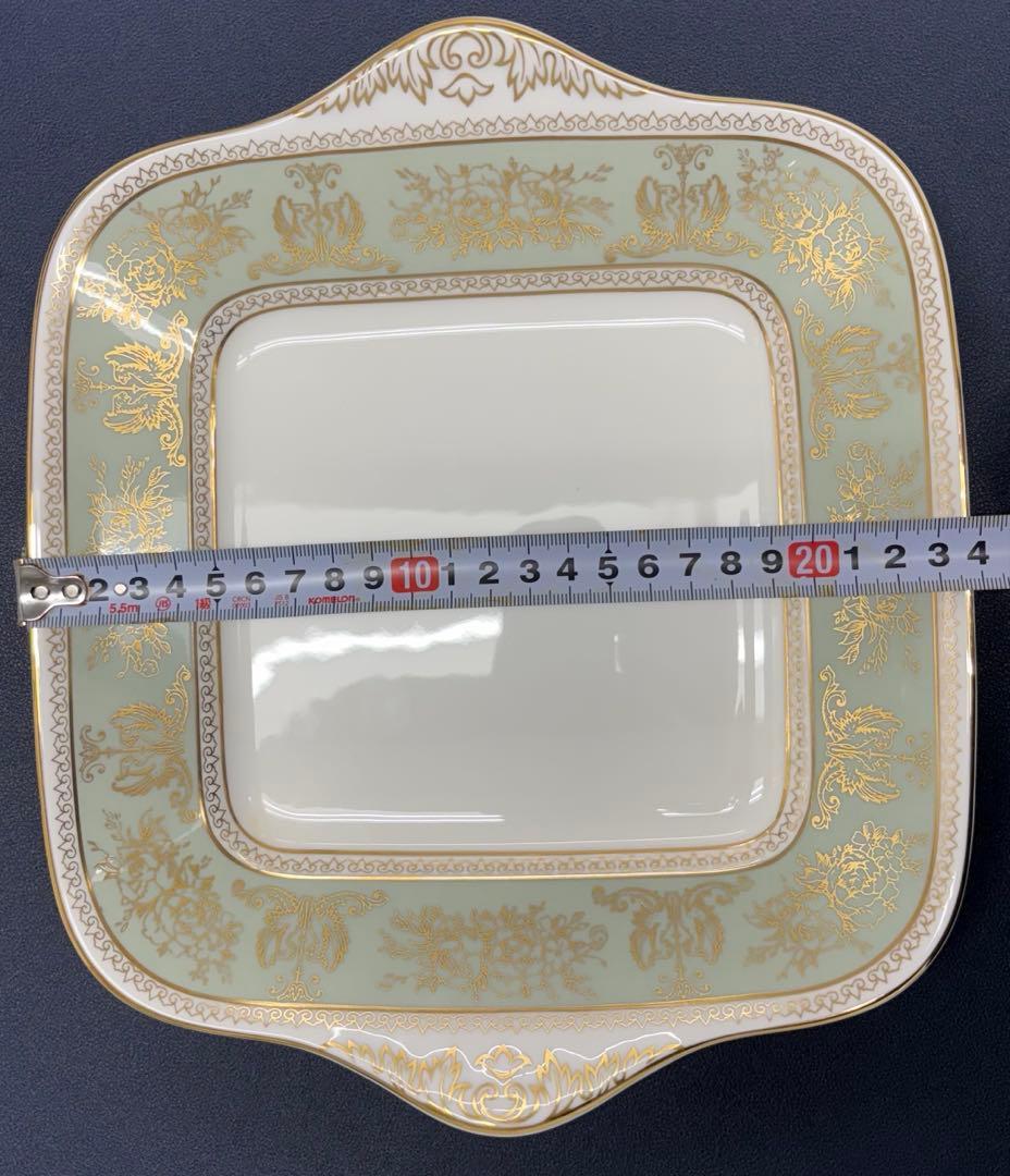 《美品》ウェッジウッドコロンビア　セージグリーン　SP