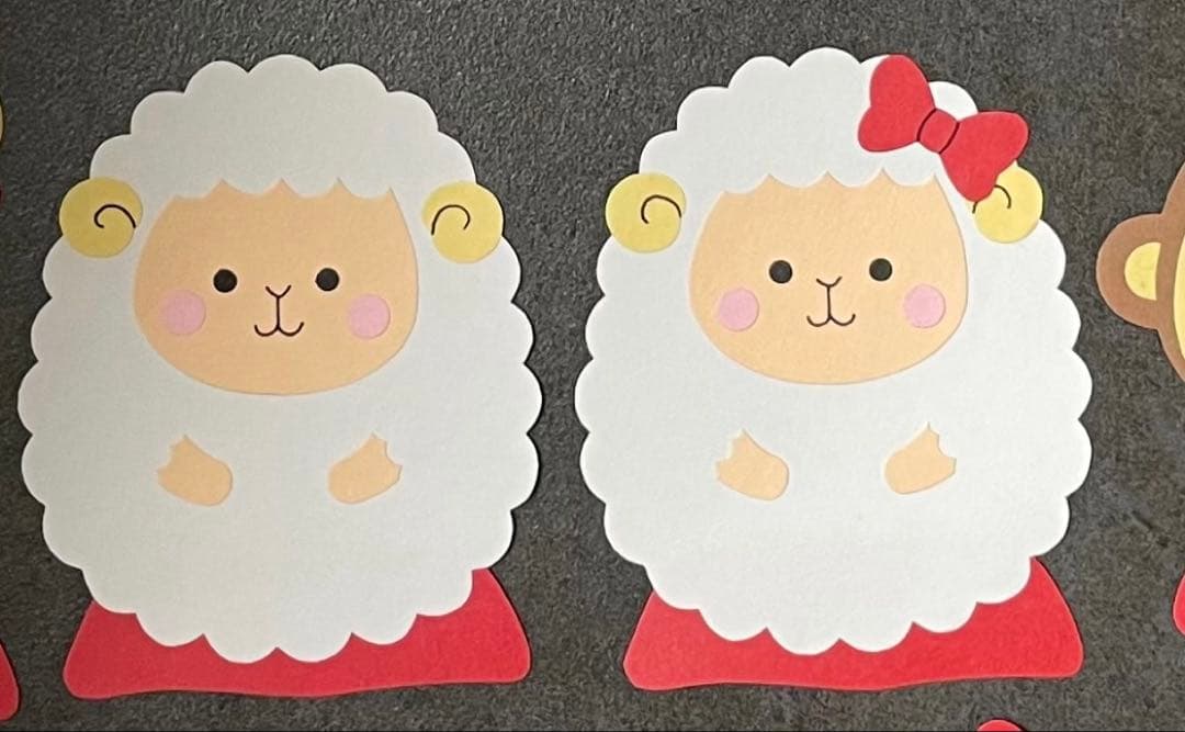 吊るし飾り 壁面 ガーランド 12ヶ月 1年