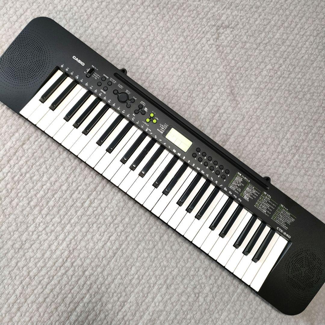 キーボード 電子ピアノ CASIO CTK240 【カシオ】