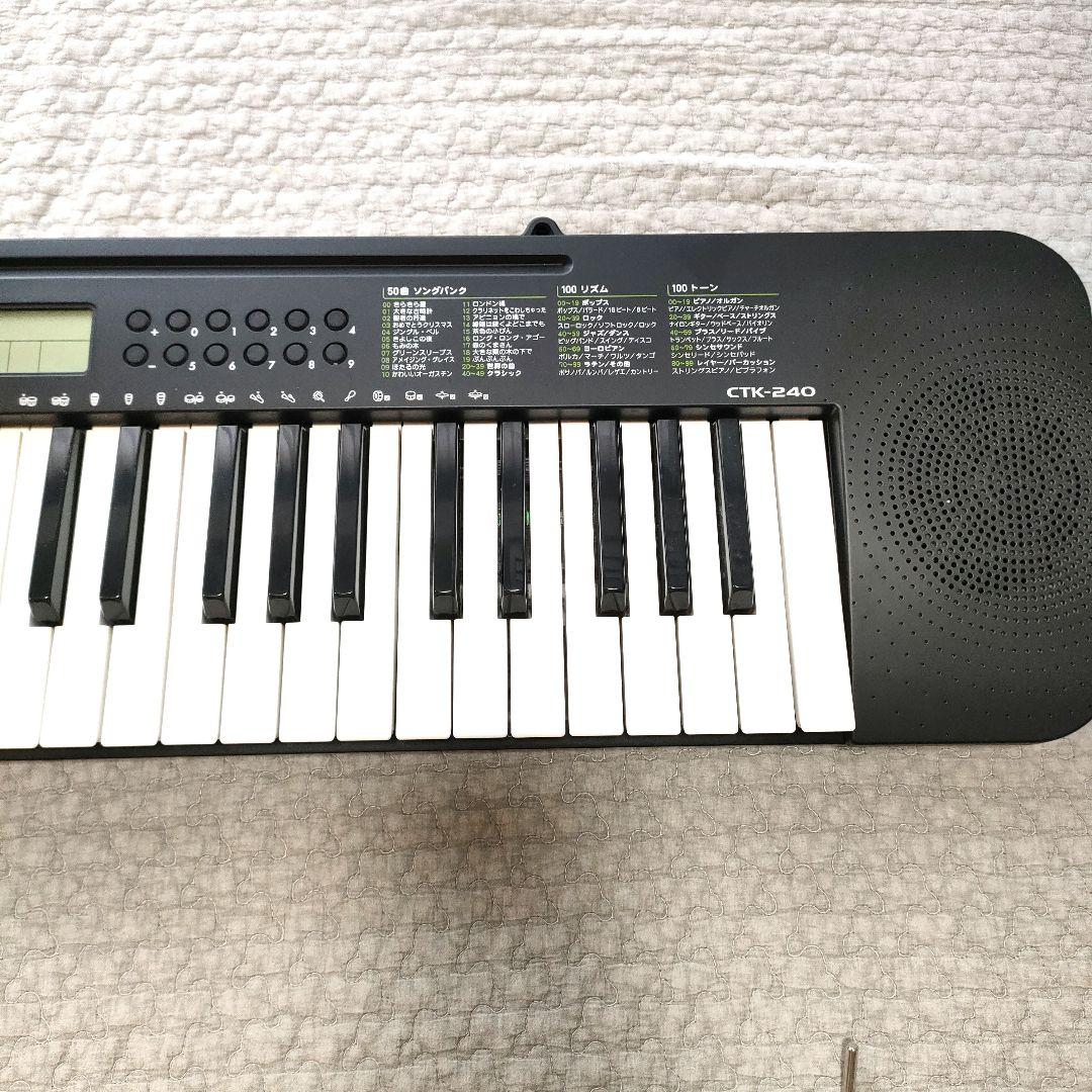 キーボード 電子ピアノ CASIO CTK240 【カシオ】